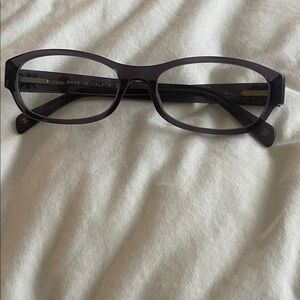 CHANEL Dark Purple Eyeglasses